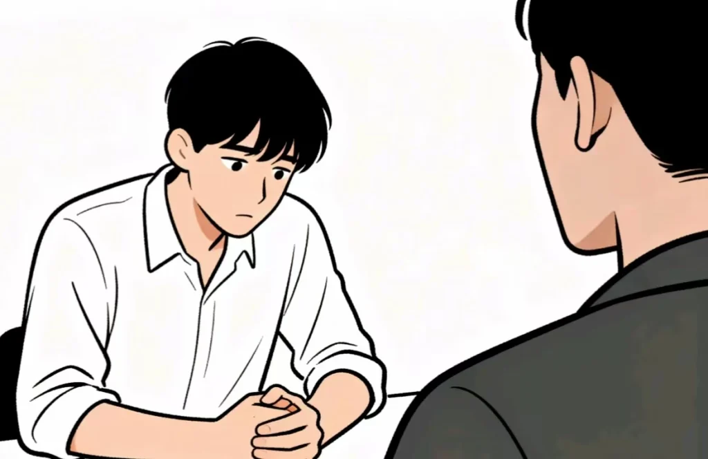 Be lack of self-confidence