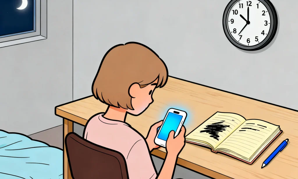 People who choose to procrastinate will fall in love with playing with their phones